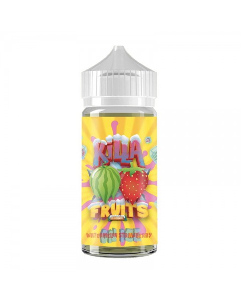 Killa Fruits Watermelon Strawberry on Ice E-liquid 100ml Short Fill