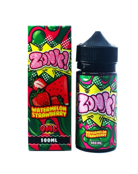 Zonk Watermelon Strawberry 0mg 80ml Short Fill E-Liquid