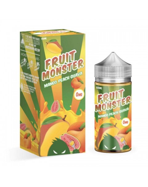Mango Peach Guava - Fruit Monster E-Liquid 0mg Shortfill 100ml