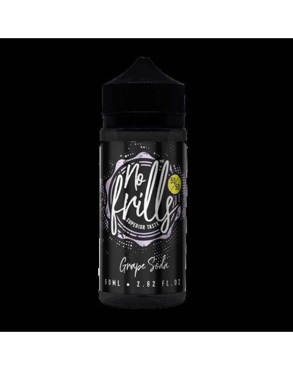 No Frills Grape Soda E-liquid 80ml Short Fill