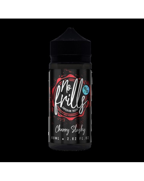 No Frills Cherry Slushy E-liquid 80ml Short Fill