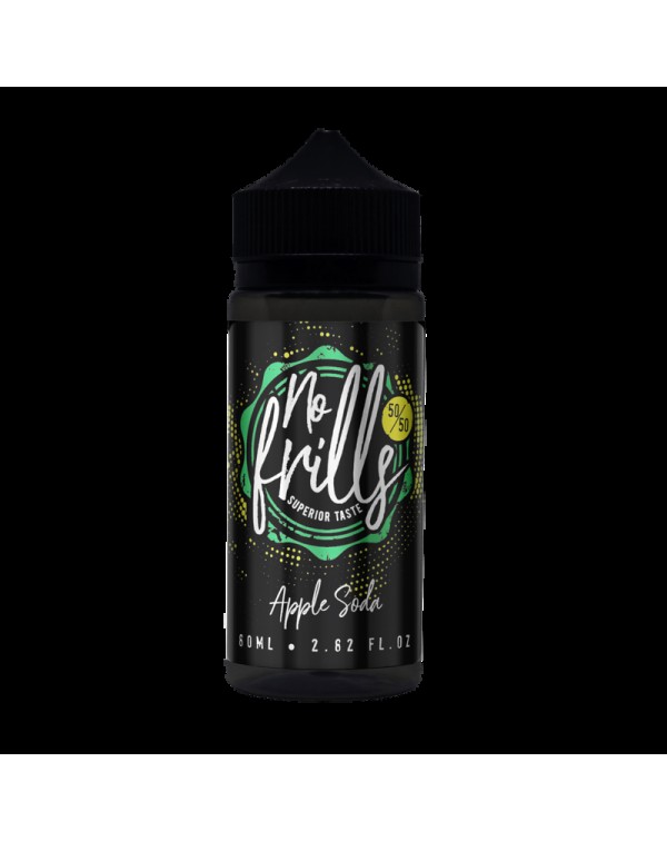No Frills Apple Soda E-liquid 80ml Short Fill