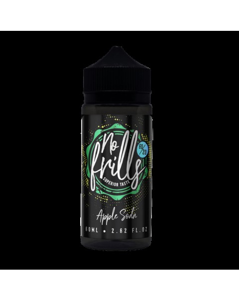 No Frills Apple Soda E-liquid 80ml Short Fill