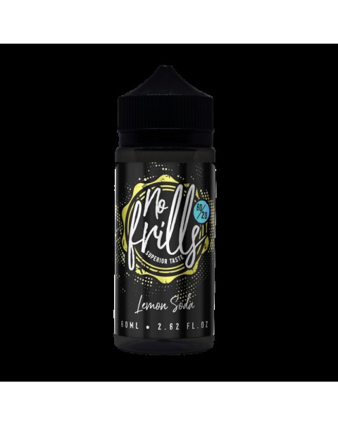 No Frills Lemon Soda E-liquid 80ml Short Fill