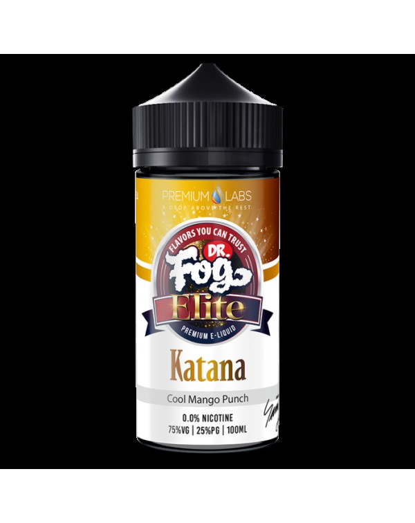 Dr Fog Elite: Katana E-liquid 100ml Short Fill