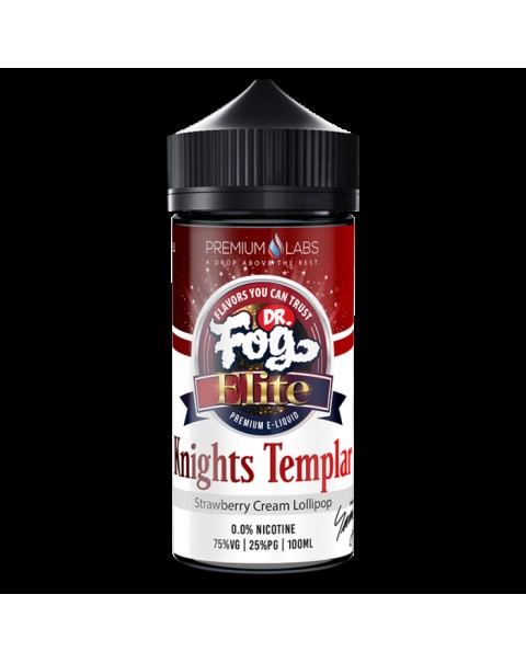 Dr Fog Elite: Knights Templar E-liquid 100ml Short Fill