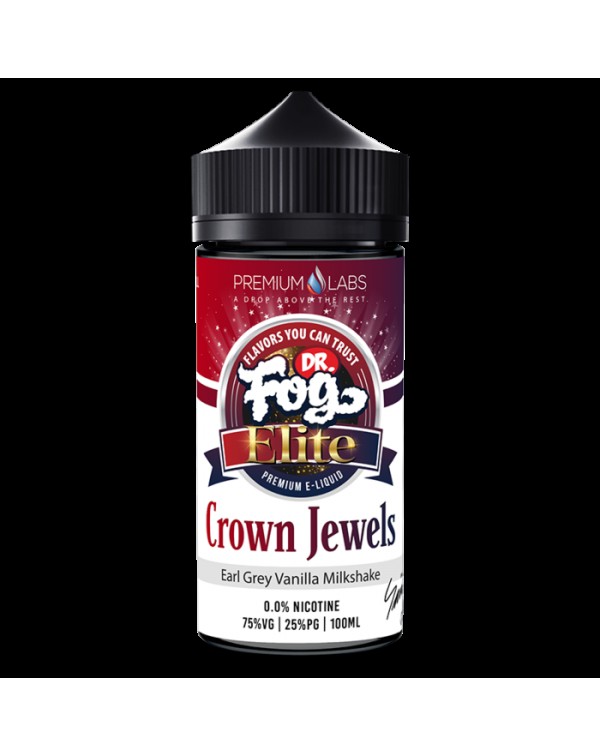Dr Fog Elite: Crown Jewels E-liquid 100ml Short Fi...