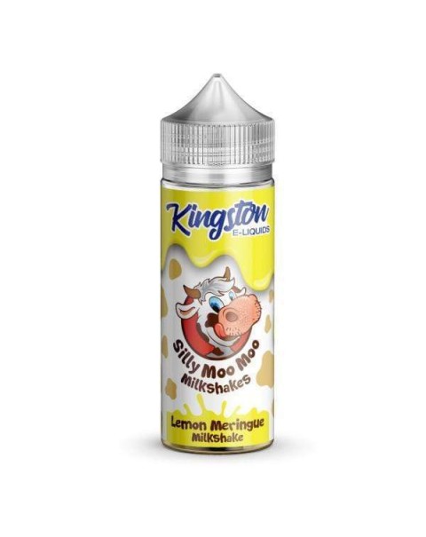 Kingston Silly Moo Moo Milkshake E-Liquid - Lemon Meringue 0mg Shortfill - 100ml