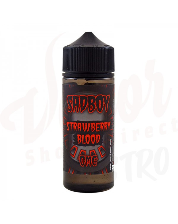 Sadboy Blood Line: Strawberry Blood 0mg 100ml Shor...