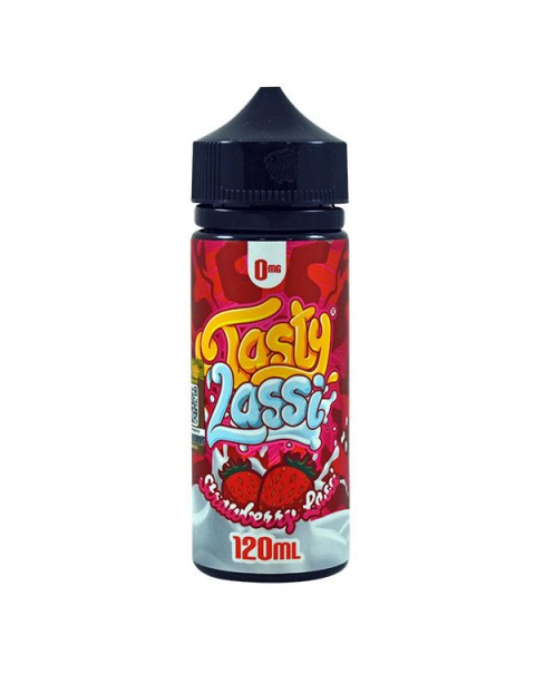 Tasty Fruity Tasty Lassi: Strawberry Lassi 0mg 100ml Short Fill E-Liquid