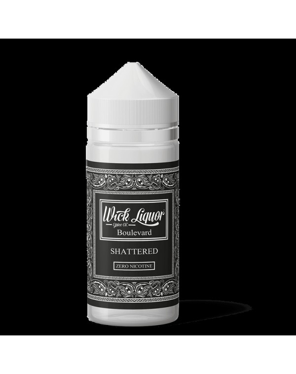 Wick Liquor Boulevard Shattered E-liquid 150ml Sho...