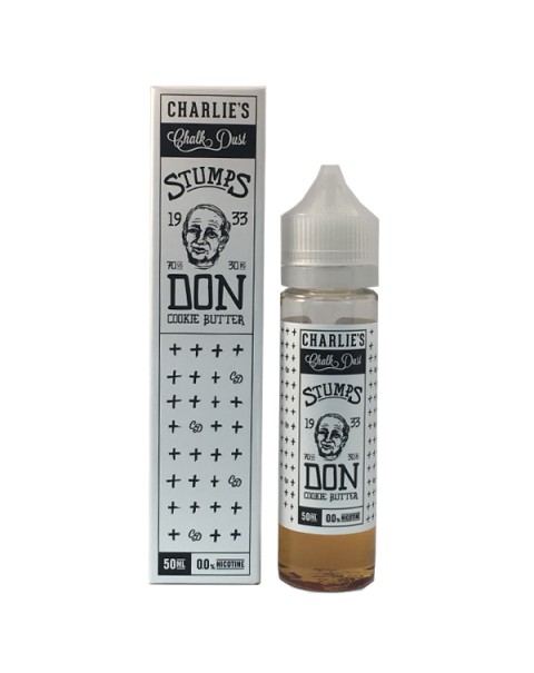 Charlie's Chalk Dust Stumps: Don E-liquid 50ml Short Fill