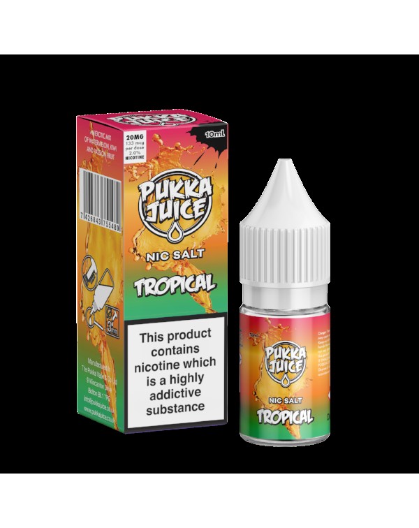 Tropical Nic Salt by Pukka Juice 10ml 20mg