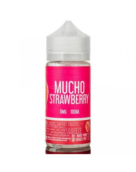 The Neighborhood E-liquid Mucho E-juice: Strawberry E-liquid 100ml Short Fill