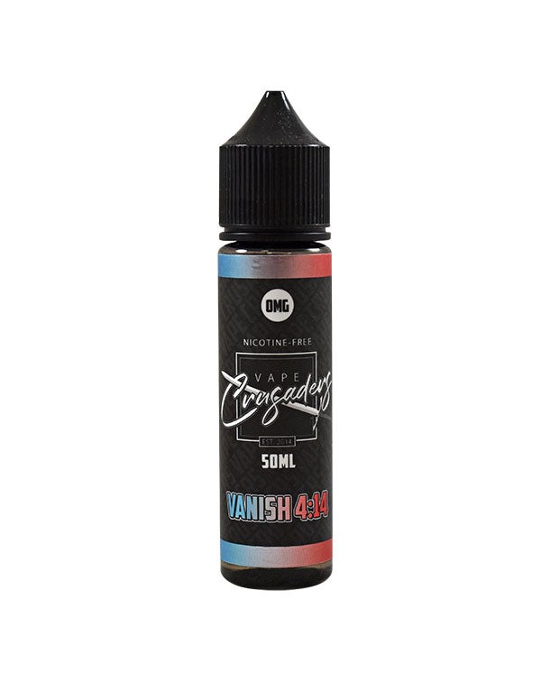 Vape Crusaders Vanish 4:14 0mg 50ml Short Fill E-L...