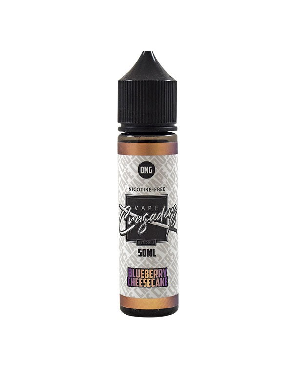 Vape Crusaders Blueberry Cheesecake 0mg 50ml Short...