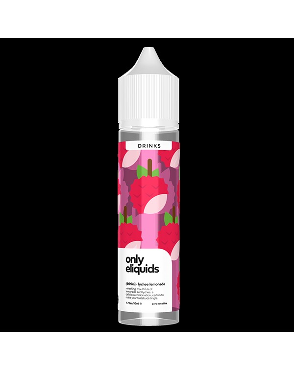 Only E-Liquids Drinks: Lychee Lemonade 0mg 50ml Sh...