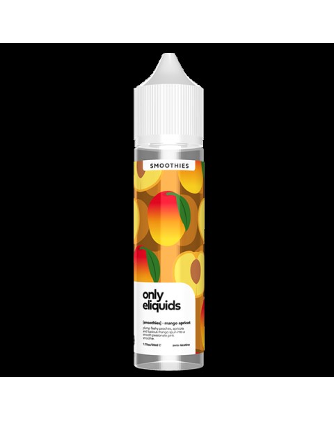 Only E-Liquids Smoothies: Mango Apricot 0mg 50ml Short Fill E-Liquid