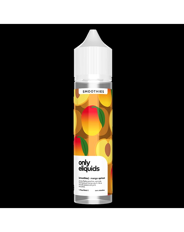 Only E-Liquids Smoothies: Mango Apricot 0mg 50ml S...