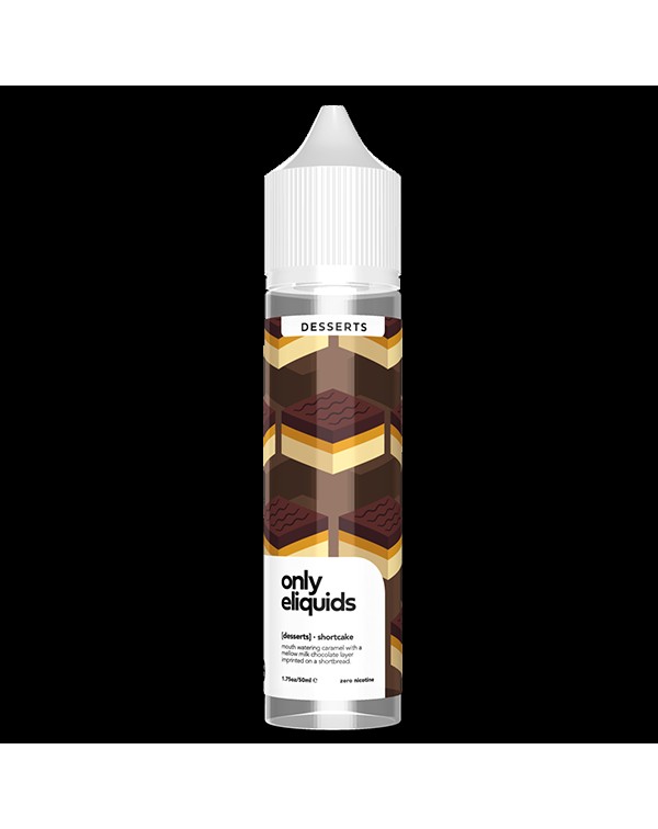 Only E-Liquids Desserts: Shortcake 0mg 50ml Short ...