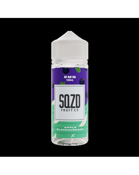 SQZD Apple Blackcurrant 0mg 100ml Short Fill E-Liquid