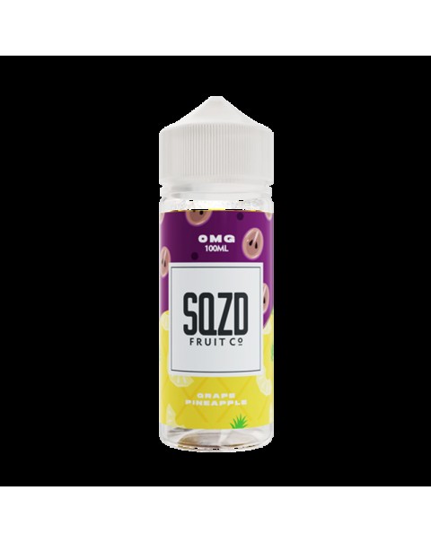 SQZD Grape Pineapple 0mg 100ml Short Fill E-Liquid