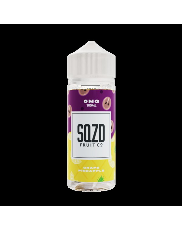 SQZD Grape Pineapple 0mg 100ml Short Fill E-Liquid