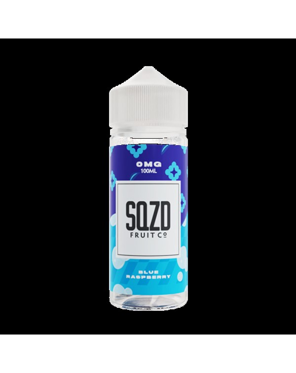 SQZD Blue Raspberry 0mg 100ml Short Fill E-Liquid