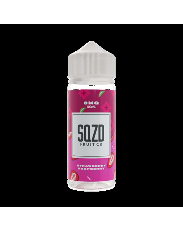 SQZD Strawberry Raspberry 0mg 100ml Short Fill E-L...