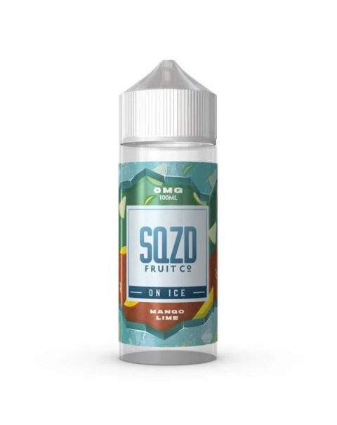 SQZD on Ice: Mango Lime 0mg 100ml Short Fill E-Liquid