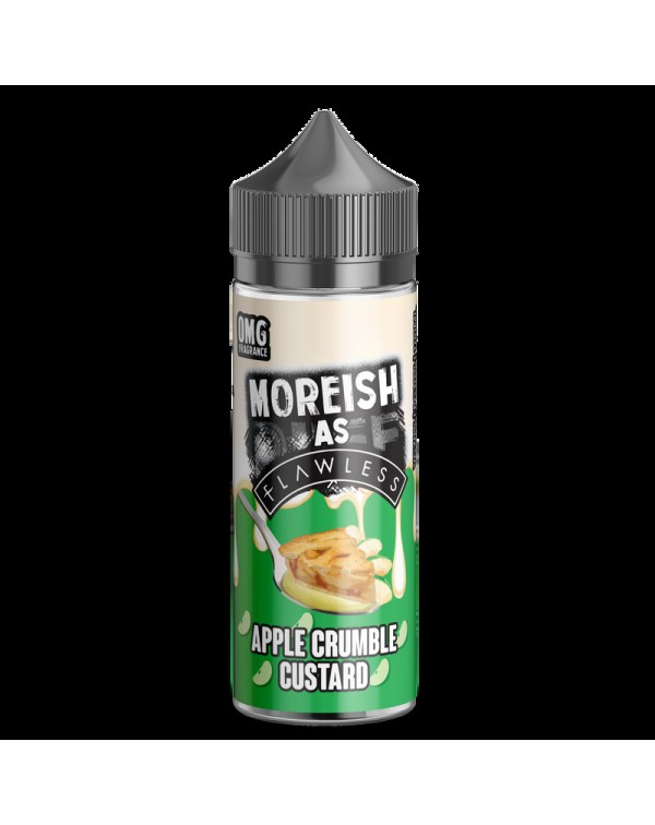 Moreish as Flawless Apple Crumble 0mg 100ml Short ...