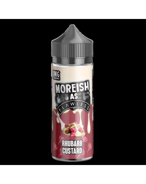 Moreish as Flawless Rhubarb Custard 0mg 100ml Shor...