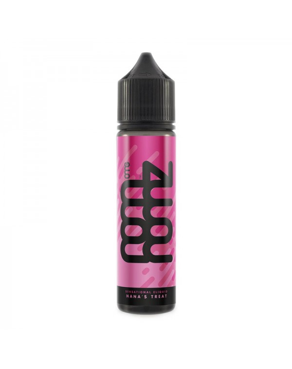 Nom Nomz Nana's Treat E-liquid 50ml Short Fill