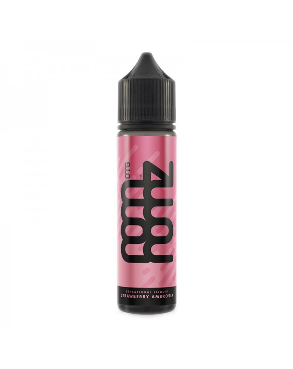 Nom Nomz Strawberry Ambrosia E-liquid 50ml Short F...