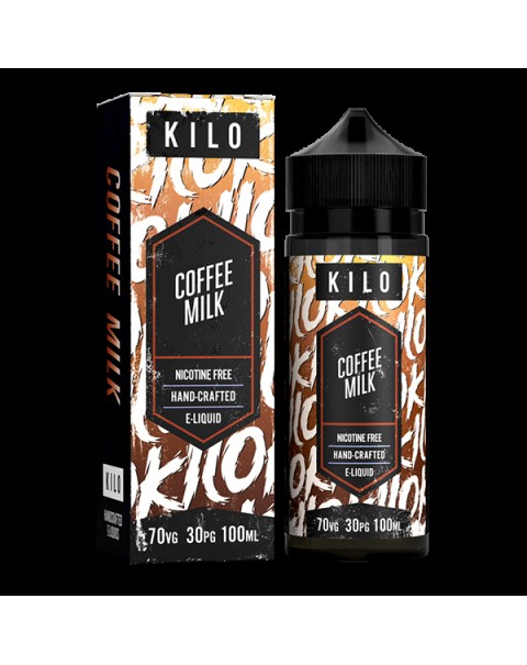 Kilo New Series: Coffee Milk 0mg 100ml Short Fill E-Liquid