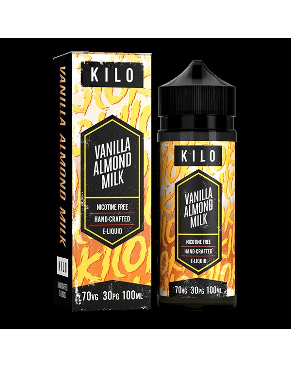 Kilo New Series: Vanilla Almond Milk 0mg 100ml Sho...