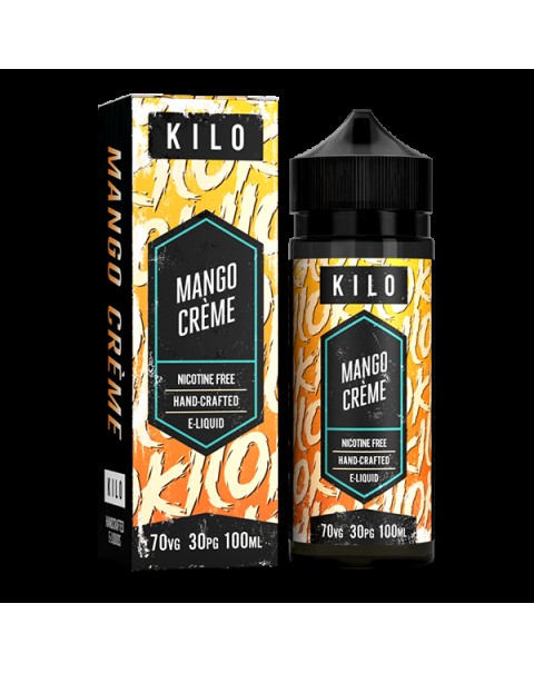 Kilo New Series: Mango Creme 0mg 100ml Short Fill E-Liquid