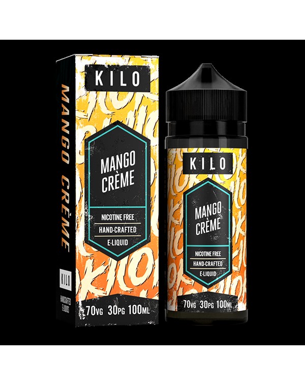 Kilo New Series: Mango Creme 0mg 100ml Short Fill ...