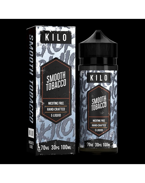 Kilo New Series: Smooth Tobacco 0mg 100ml Short Fi...