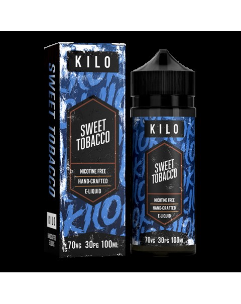 Kilo New Series: Sweet Tobacco 0mg 100ml Short Fill E-Liquid