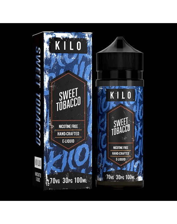Kilo New Series: Sweet Tobacco 0mg 100ml Short Fil...