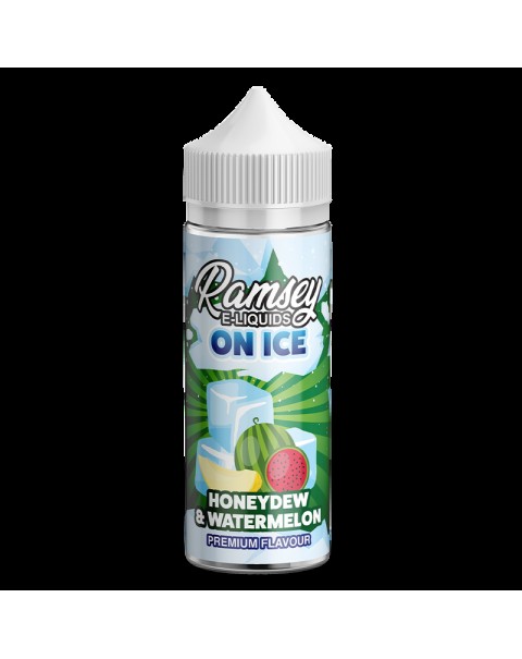 Ramsey E-Liquids On Ice Honeydew Watermelon 0mg 100ml Short Fill E-Liquid