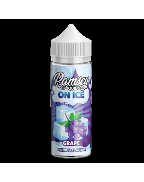 Ramsey E-Liquids On Ice Grape 0mg 100ml Short Fill E-Liquid