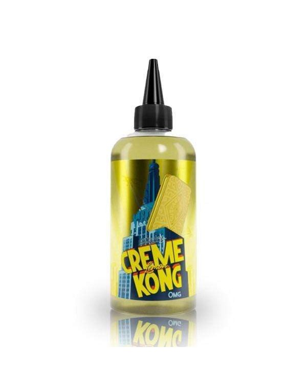 Retro Joes Creme Kong Lemon 0mg 200ml Short Fill E...