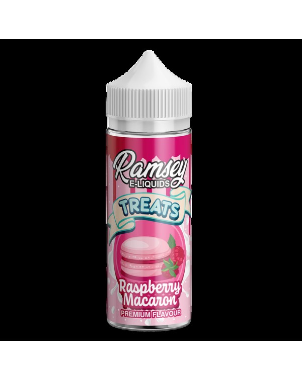 Ramsey E-Liquids Treats Raspberry Macaroon 0mg 100...