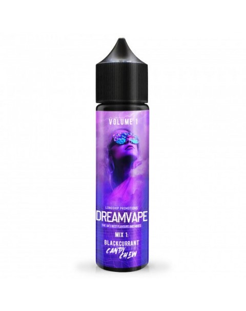 Dreamvape Mix 1 - Blackcurrant Candy Chew 0mg 50ml Short Fill E-Liquid