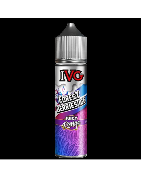 IVG Juicy Range Forest Berries Ice 0mg 50ml Short Fill