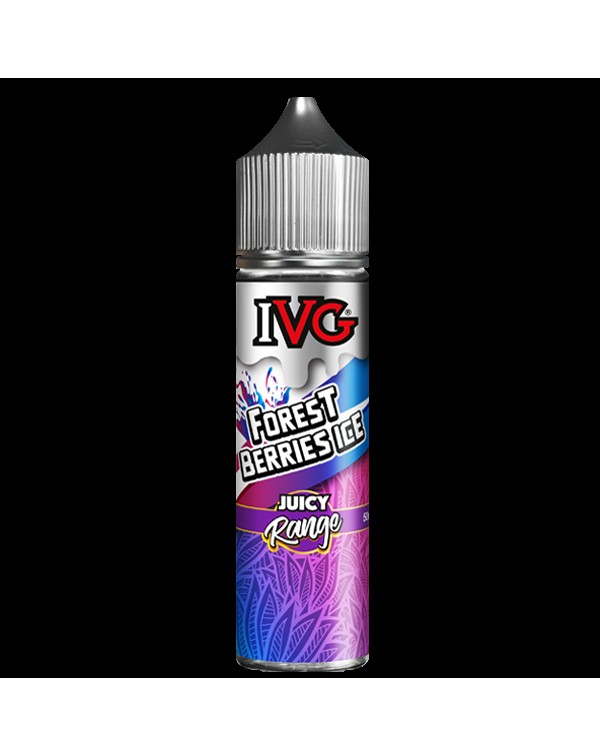 IVG Juicy Range Forest Berries Ice 0mg 50ml Short ...