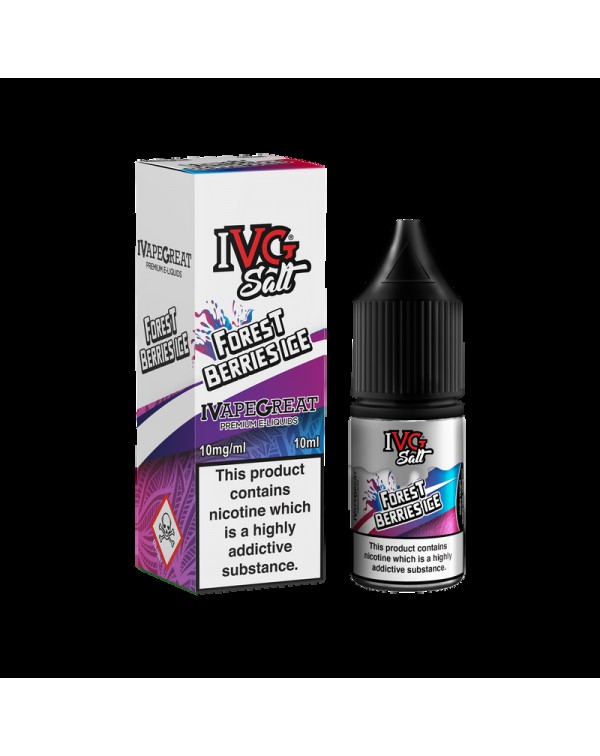 IVG Salt Forest Berries Ice 10ml TPD Compliant E-l...