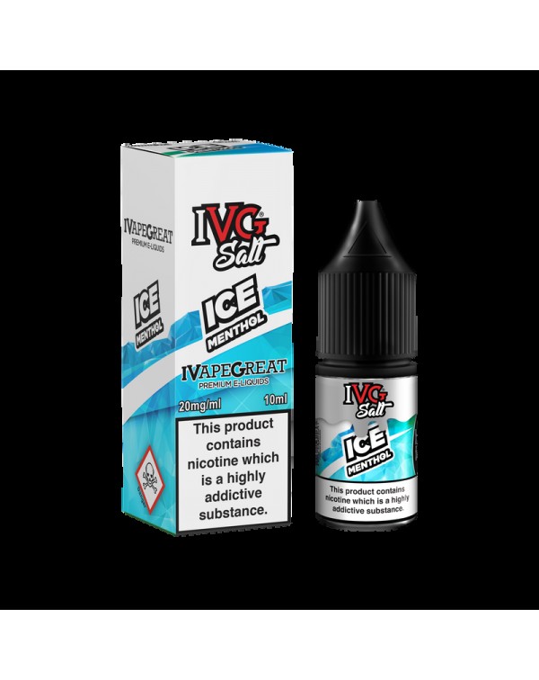 IVG Salt Ice Menthol 10ml TPD Compliant E-liquid (...